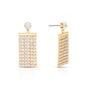 Thumbnail Image 0 of Gold Plated Cubic Zirconia Shimmer Drop Earrings