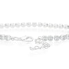 Thumbnail Image 2 of Silver Plated Cubic Zirconia Tennis Bracelet