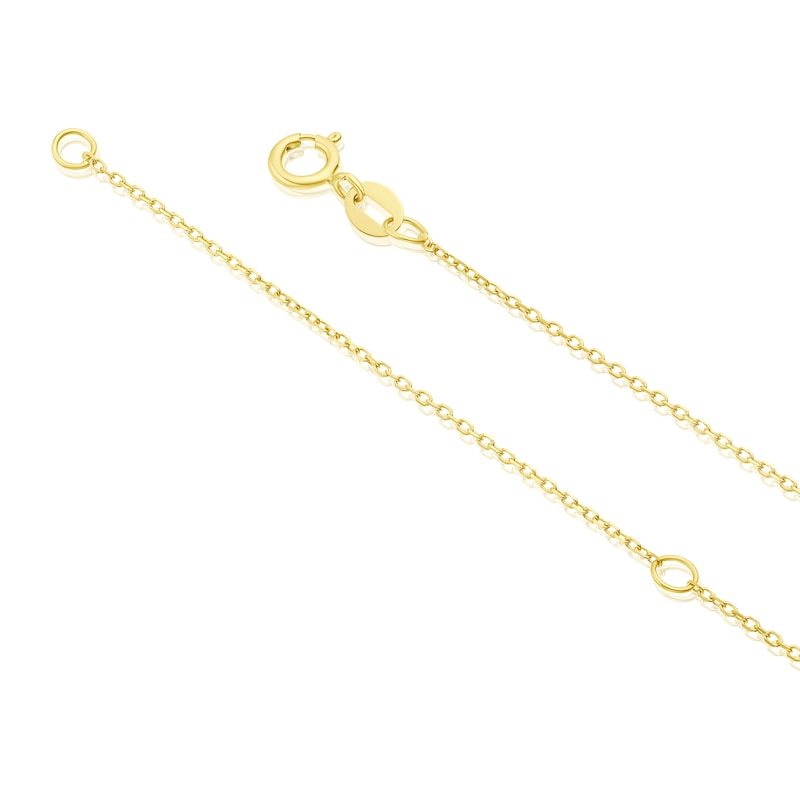Main Image 3 of 9ct Yellow Gold Knot Pendant Necklace