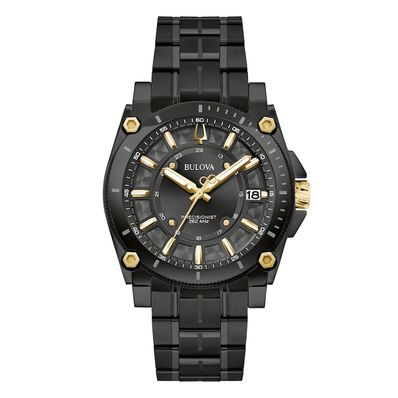 Main Image 1 of Bulova Icon High Precision Men's Black Ip Bracelet Watch