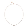 Thumbnail Image 1 of Guess Ladies' Rose Tone Stone Set Infinity Necklace