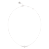 Thumbnail Image 0 of Guess Ladies' Silver Tone Crystal Necklace