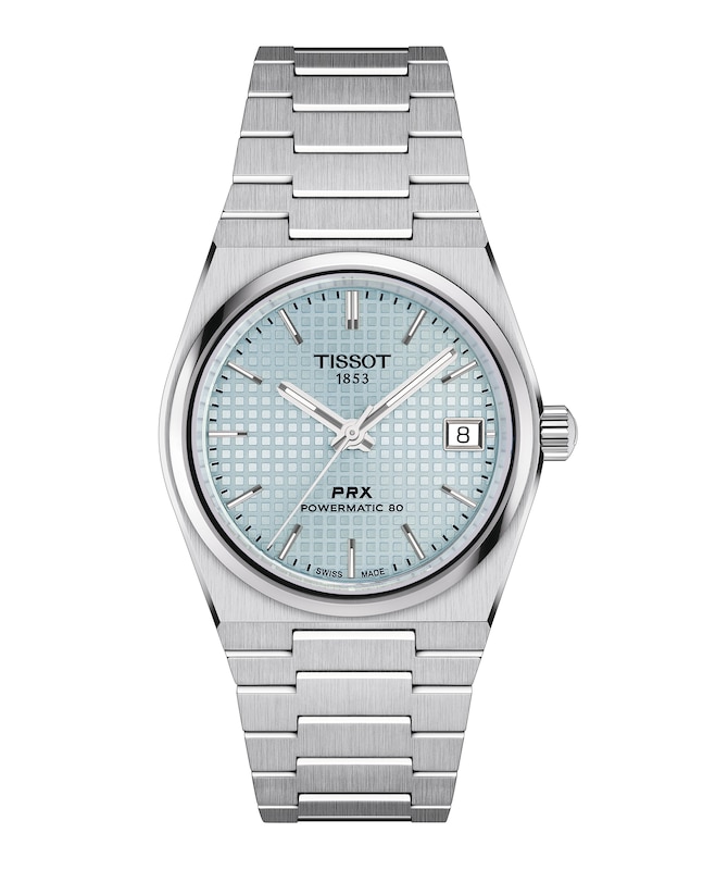 Main Image 1 of Tissot PRX 35mm Glacier Blue Dial Stainless Steel Bracelet Watch