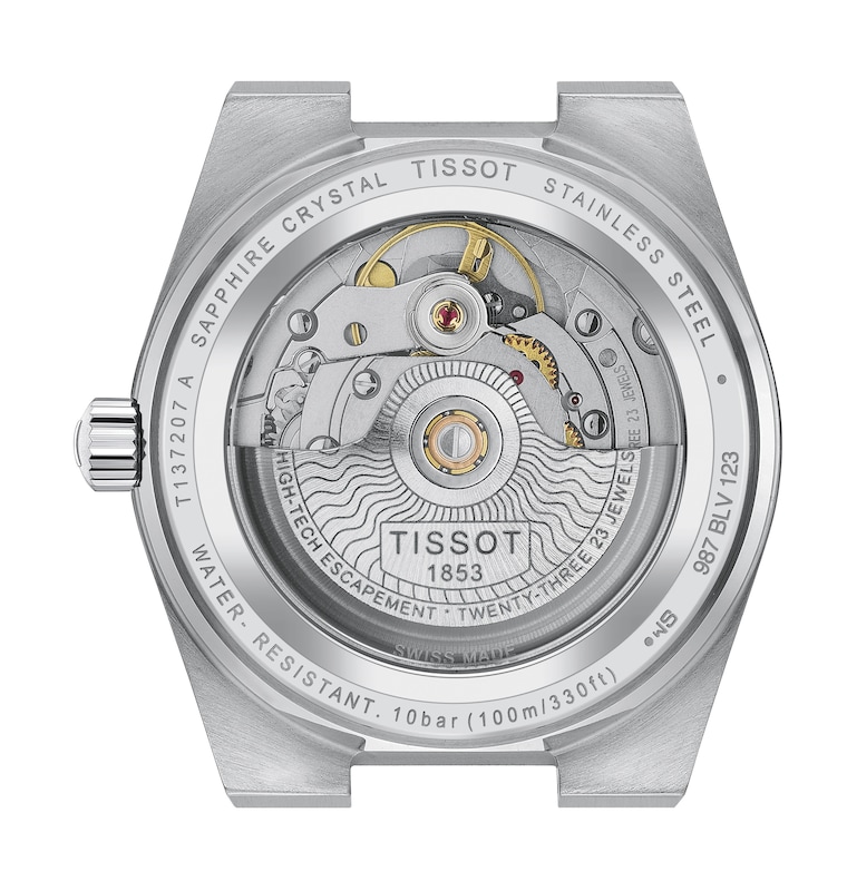 Tissot PRX 35mm Glacier Blue Dial Stainless Steel Bracelet Watch