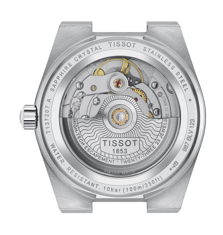 Main Image 2 of Tissot PRX 35mm Glacier Blue Dial Stainless Steel Bracelet Watch