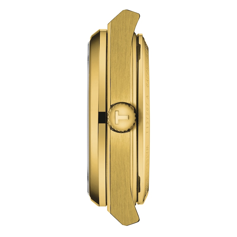 Main Image 3 of Tissot PRX 35mm Gold Tone Dial & Bracelet Watch