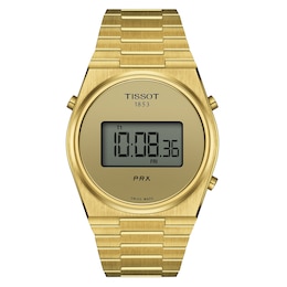 Tissot PRX Digital Men's Gold Tone Bracelet Watch