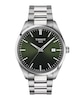 Thumbnail Image 1 of Tissot PR100 Men's Green Dial Stainless Steel Bracelet Watch