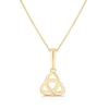 Thumbnail Image 0 of 9ct Yellow Gold Celtic Pattern Pendant Necklace