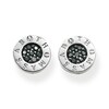 Thumbnail Image 1 of Thomas Sabo Ladies' Sterling Silver Black Cubic Zirconia Ear Studs