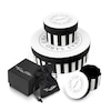 Thumbnail Image 2 of Thomas Sabo Ladies' Sterling Silver Black Cubic Zirconia Ear Studs