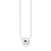 Thumbnail Image 2 of Thomas Sabo Ladies' Sterling Silver Enamel & Glass-Ceramic Stone Necklace