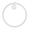 Thumbnail Image 2 of Thomas Sabo Ladies' Sterling Silver Enamel Charm Carrier Bracelet 19cm