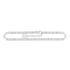 Thumbnail Image 1 of Thomas Sabo Ladies' Sterling Silver Enamel Charm Carrier Anklet
