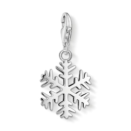Thomas Sabo Women's Sterling Silver Snowflake Charm Pendant