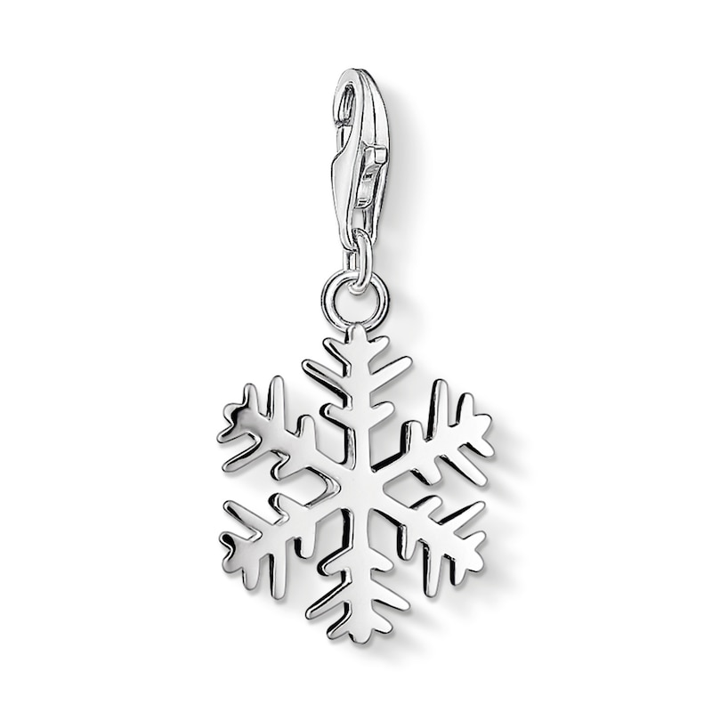 Main Image 1 of Thomas Sabo Ladies' Sterling Silver Snowflake Charm Pendant