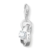 Thumbnail Image 1 of Thomas Sabo Ladies' Sterling Silver Cubic Zirconia Wedding Rings Charm Pendant