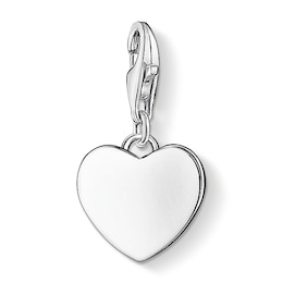 Thomas Sabo Ladies' Sterling Silver Heart Charm Pendant