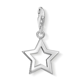Thomas Sabo Ladies' Sterling Silver Star Charm Pendant