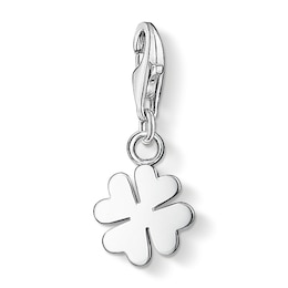 Thomas Sabo Ladies' Sterling Silver Cloverleaf Charm Pendant