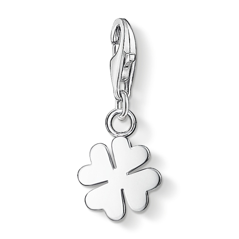 Main Image 1 of Thomas Sabo Ladies' Sterling Silver Cloverleaf Charm Pendant