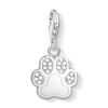 Thumbnail Image 1 of Thomas Sabo Ladies' Sterling Silver Cubic Zirconia Paw Charm Pendant