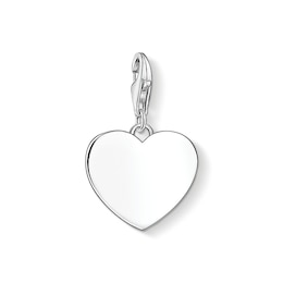 Thomas Sabo Ladies' Sterling Silver Plain Heart Charm Pendant