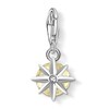Thumbnail Image 2 of Thomas Sabo Ladies' Sterling Silver Lemon Quartz Cubic Zirconia Charm Pendant Birth Stone November