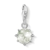 Thumbnail Image 1 of Thomas Sabo Ladies' Sterling Silver Prasiolite Cubic Zirconia Charm Pendant Birth Stone August