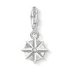 Thumbnail Image 2 of Thomas Sabo Ladies' Sterling Silver Prasiolite Cubic Zirconia Charm Pendant Birth Stone August