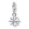 Thumbnail Image 2 of Thomas Sabo Ladies' Sterling Silver Rock Crystal Cubic Zirconia Charm Pendant Birth Stone April