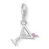 Thumbnail Image 0 of Thomas Sabo Ladies' Sterling Silver Synthetic Cubic Zirconia Cocktail Charm Pendant