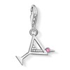 Thumbnail Image 1 of Thomas Sabo Ladies' Sterling Silver Synthetic Cubic Zirconia Cocktail Charm Pendant