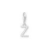 Thumbnail Image 0 of Thomas Sabo Ladies' Sterling Silver Cubic Zirconia Charm Pendant Letter Z