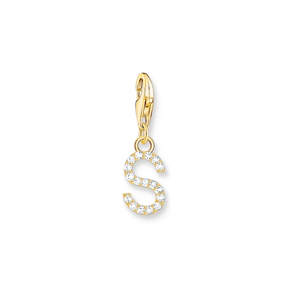 Thomas Sabo Ladies 18ct Gold Plated Sterling Silver Cubic Zi