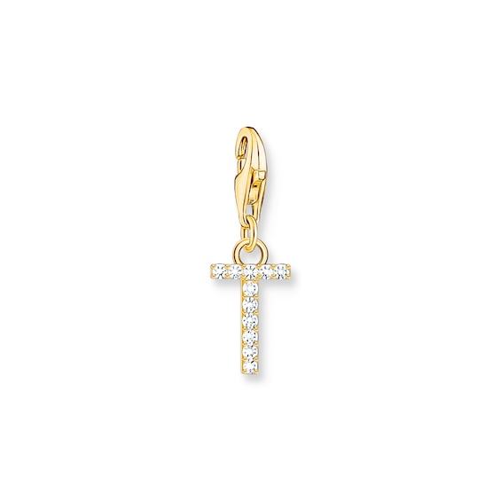 Thomas Sabo Ladies 18ct Gold Plated Sterling Silver Cubic Zi