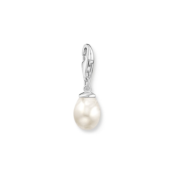 Thomas Sabo Ladies Sterling Silver Freshwater Pearl Charm Pe