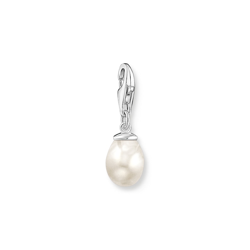 Main Image 1 of Thomas Sabo Ladies' Sterling Silver Freshwater Pearl Charm Pendant