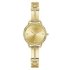 Thumbnail Image 1 of Guess Bellini Ladies' Gold Tone Semi Bangle Bracelet Watch