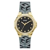 Thumbnail Image 1 of Guess Avirl Ladies' Black Dial Patterned Silicone Strap Watch
