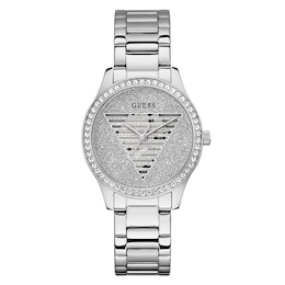 Guess Idol Ladies' Glitter Dial Stainless Steel Bracelet Watch