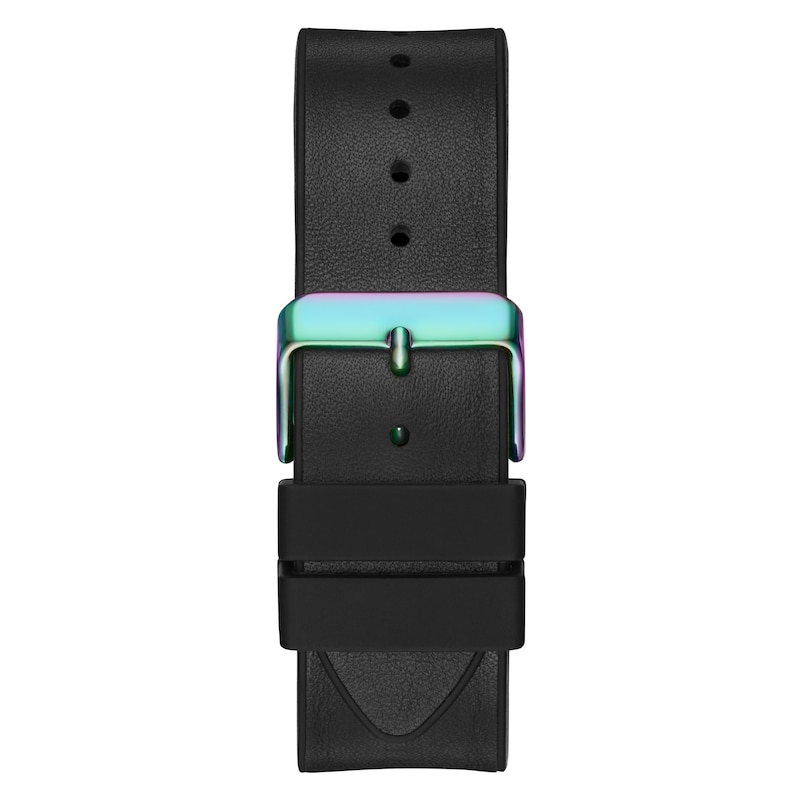 Main Image 3 of Guess Phoenix Men's Vibrant Green Chronograph Black Silicone Strap Watch