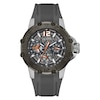 Thumbnail Image 1 of Guess Contender Men's Chronograph Dial Black Silicone Strap Watch