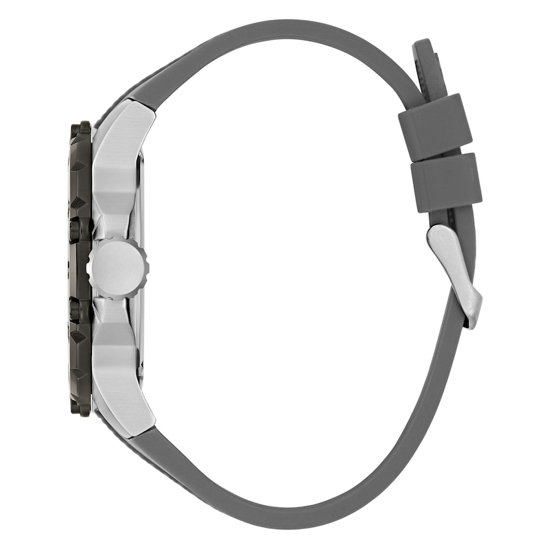 Main Image 2 of Guess Contender Men's Chronograph Dial Black Silicone Strap Watch
