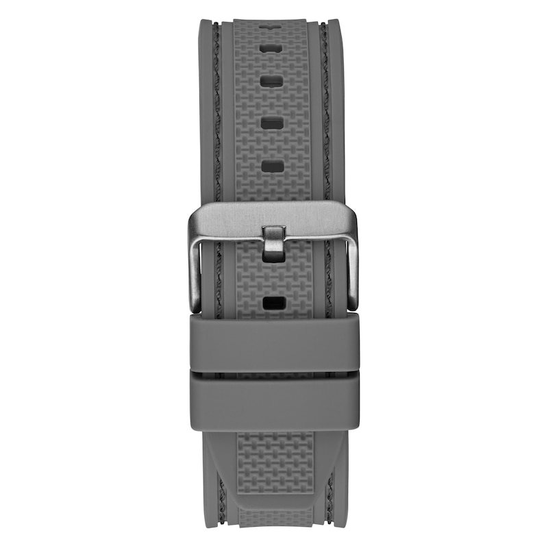 Main Image 3 of Guess Contender Men's Chronograph Dial Black Silicone Strap Watch