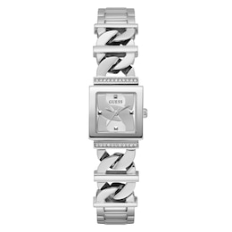Guess Runaway Ladies' Half Curb Chain Bracelet Watch
