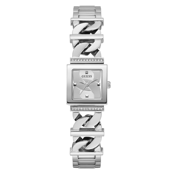 Guess Runaway Women's Half Curb Chain Bracelet Watch