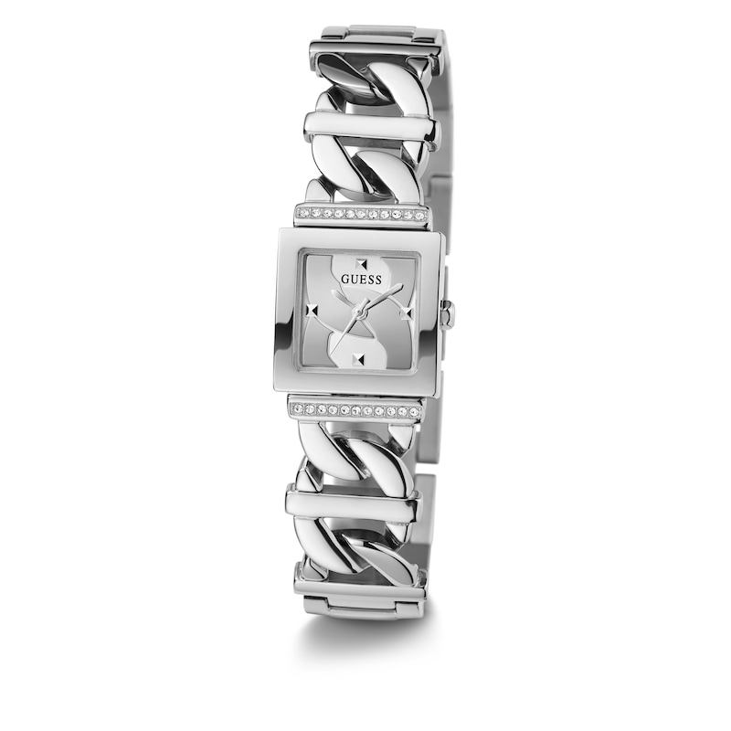 Main Image 4 of Guess Runaway Ladies' Half Curb Chain Bracelet Watch