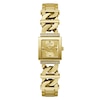 Thumbnail Image 1 of Guess Runaway Ladies' Gold Tone Half Curb Chain Bracelet Watch
