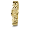 Thumbnail Image 4 of Guess Runaway Ladies' Gold Tone Half Curb Chain Bracelet Watch